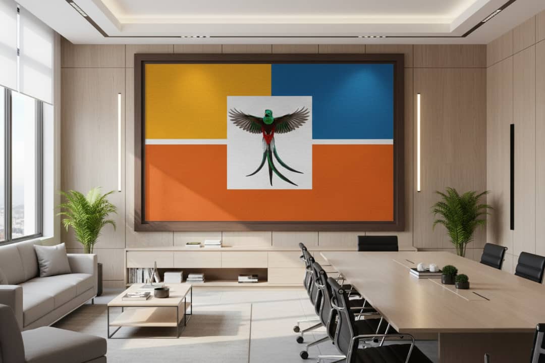 ours-journey tah flag and office